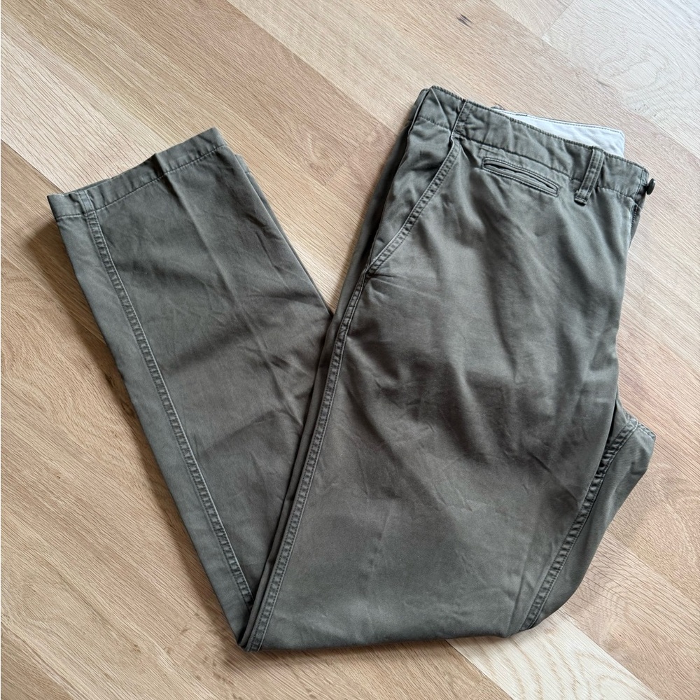 Men’s Uniqlo Army Green Chinos - 36/34